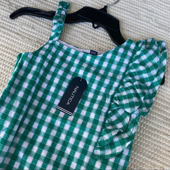 4 Nautica Checkered Dress - Picture 2 of 13